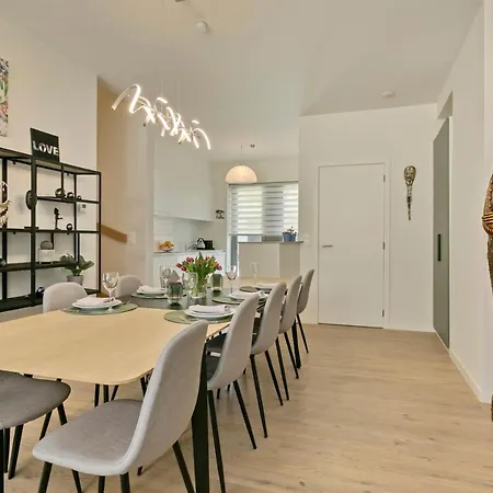 Modern Town House With Great Terrace At 100 Meters From Beach * Ostend